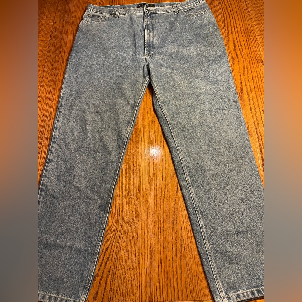 IZOD MENS JEANS CLASSIC FIT 46x44 100% Cotton